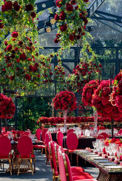 Red Party Wedding Event