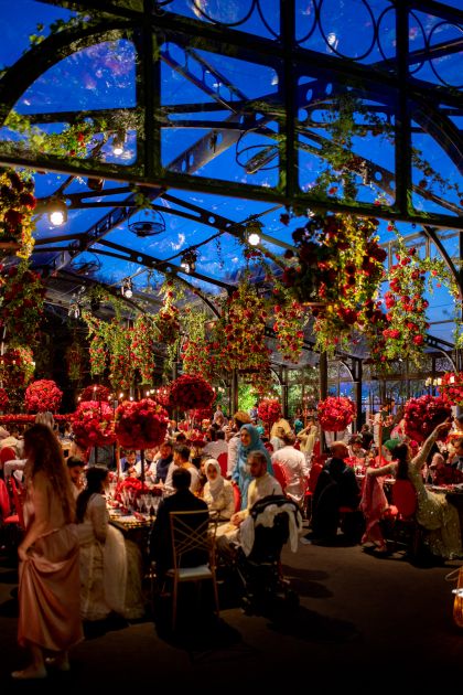 Red Party Wedding Event