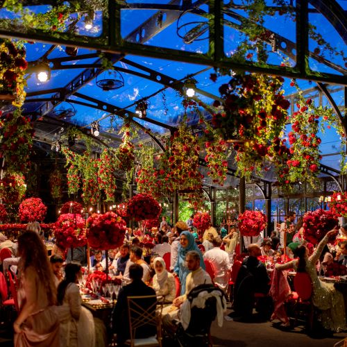 Red Party Wedding Event