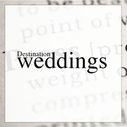 Destination Weddings Magazine