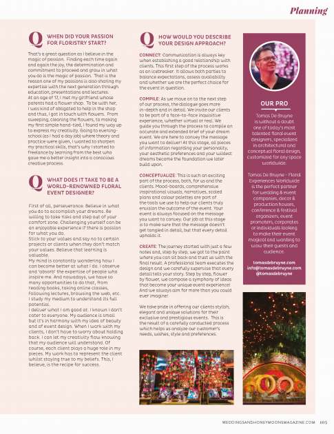 Wedding & Honeymoon Magazine